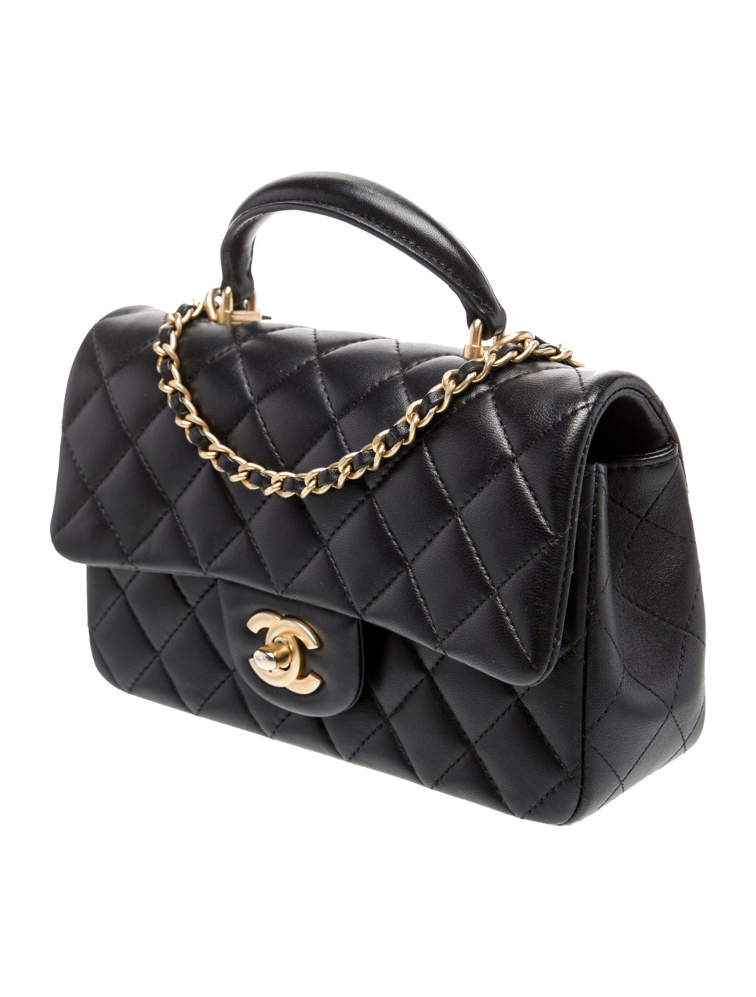 Chanel Rectangular Mini Top Handle Flap Bag